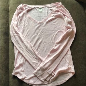 Victoria’s Secret PINK waffle long sleeve shirt